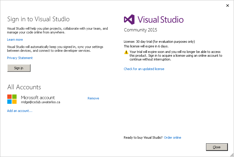 visual studio 2015 community iso for mac